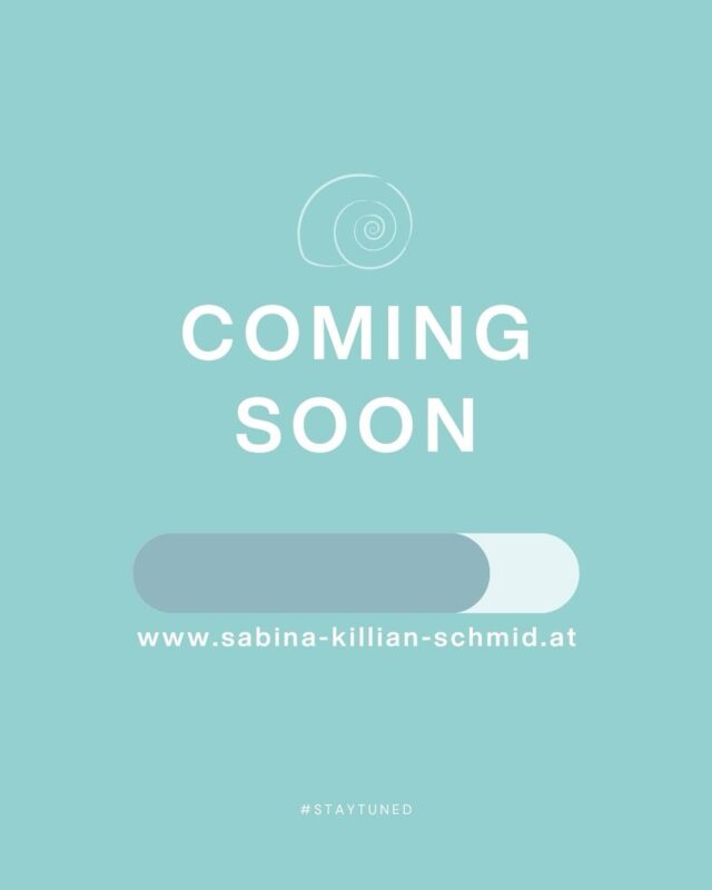 👩‍💻💻🐌 Der Countdown läuft! 3️⃣ 2️⃣ …. Schon ganz bald kann ich euch meine neue Website präsentieren. Ich bin schon sehr aufgeregt und gespannt, was ihr dazu sagen werdet! 🤗🙃🎢💫

#sabinakillianschmid #burnoutpraxis #slowyourmind #websitecomingsoon